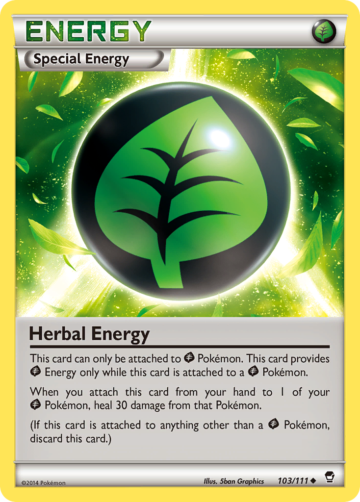 Herbal Energy (103/111) [XY: Furious Fists] | Enigma On Main