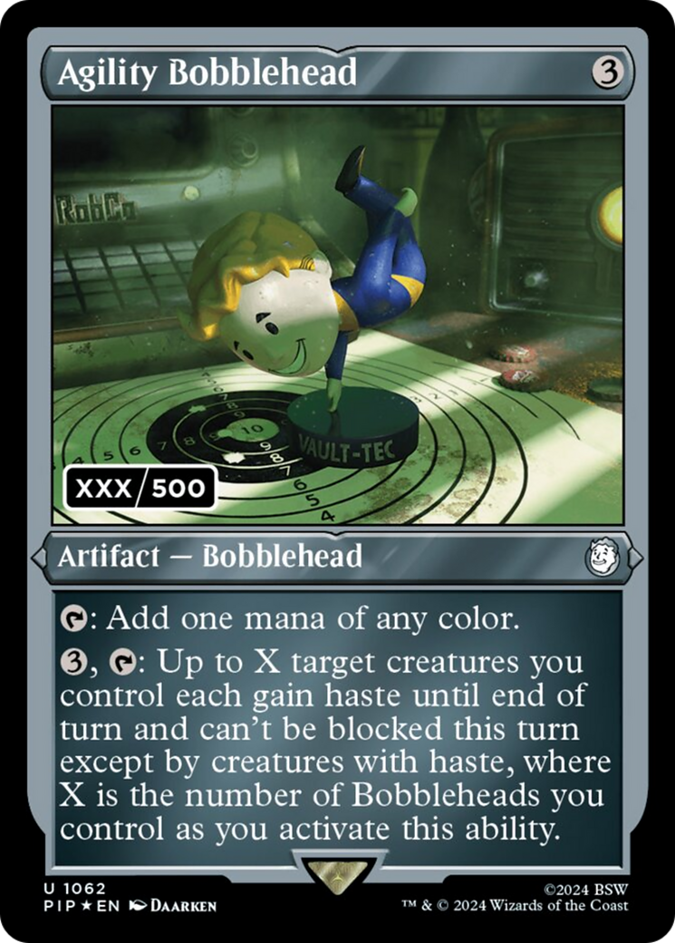 Agility Bobblehead (Serial Numbered) [Fallout] | Enigma On Main