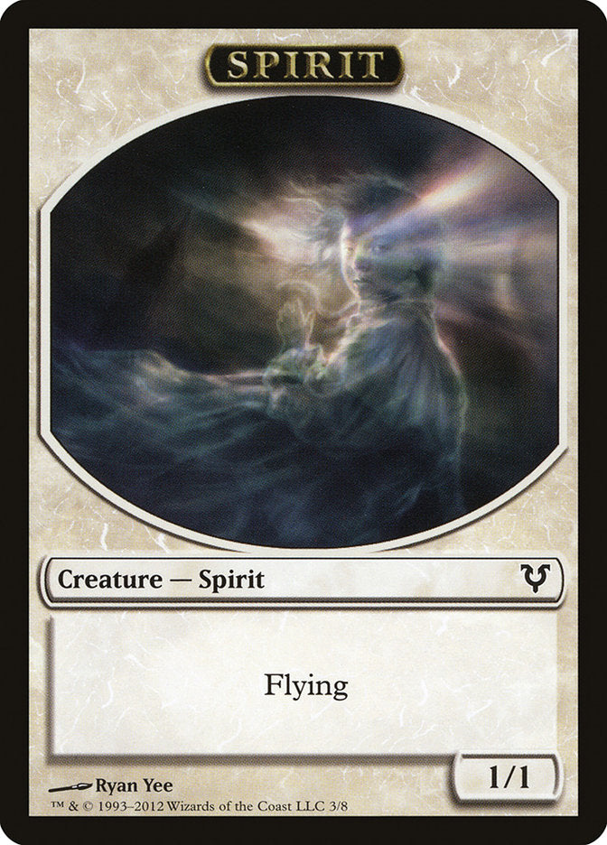 Spirit Token (3/8) [Avacyn Restored Tokens] | Enigma On Main