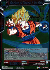 Backbone of Universe 7 Son Goku (Metallic Foil) (Event Pack 2018) (TB1-003) [Promotion Cards] | Enigma On Main