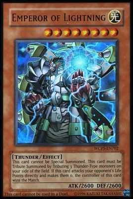 Emperor of Lightning [WCPS-EN702] Ultra Rare | Enigma On Main