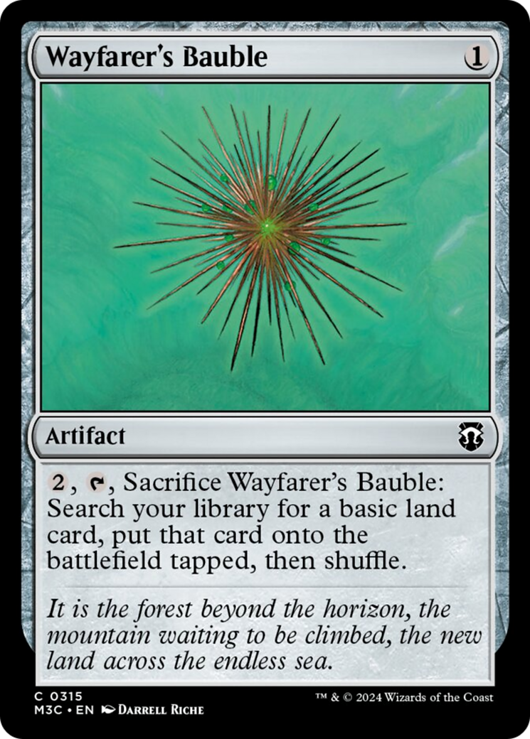 Wayfarer's Bauble (Ripple Foil) [Modern Horizons 3 Commander] | Enigma On Main