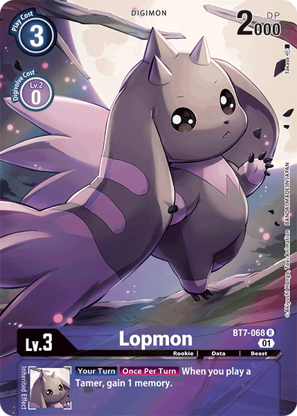 Lopmon [BT7-068] (Alternate Art) [Next Adventure] | Enigma On Main