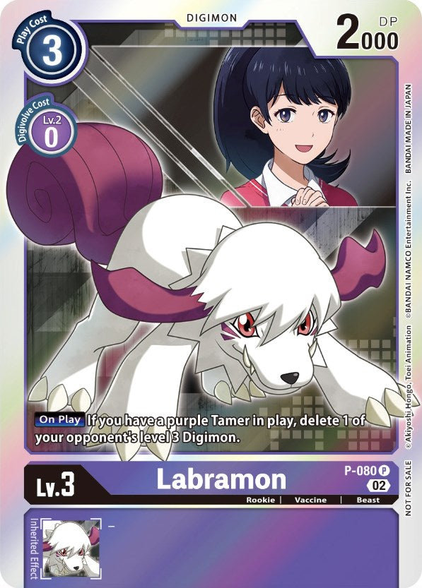 Labramon [P-080] (Digimon Survive Anime Expo 2022) [Promotional Cards] | Enigma On Main