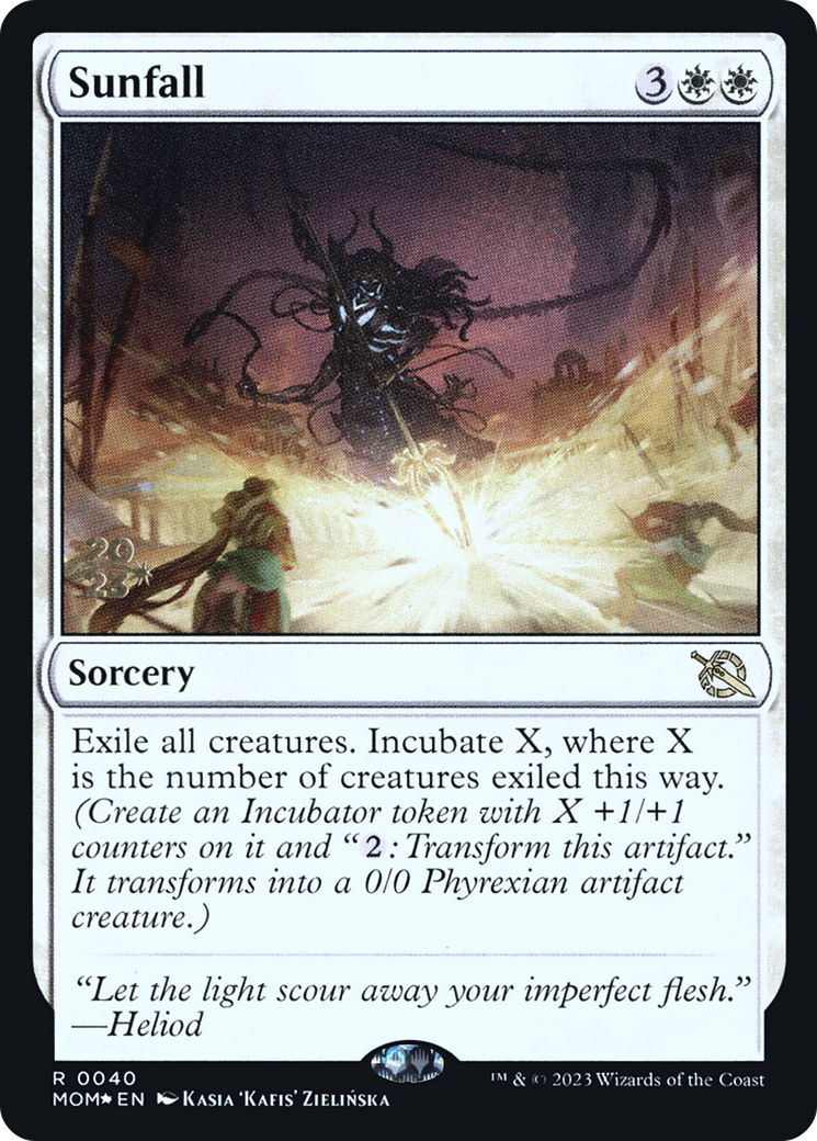 Sunfall [March of the Machine Prerelease Promos] | Enigma On Main