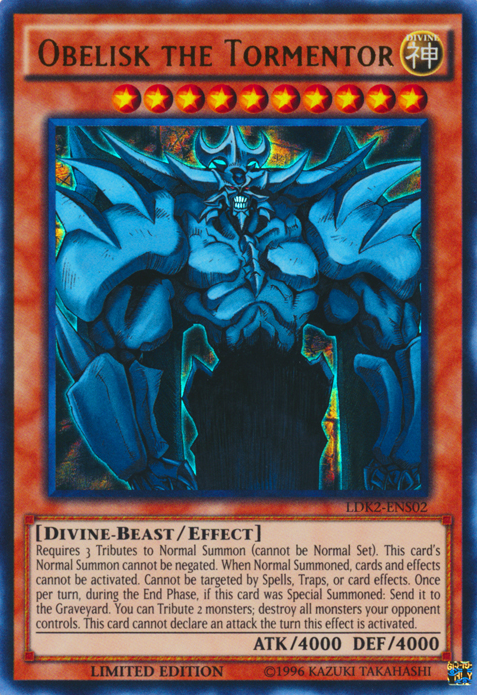 Obelisk the Tormentor [LDK2-ENS02] Ultra Rare | Enigma On Main