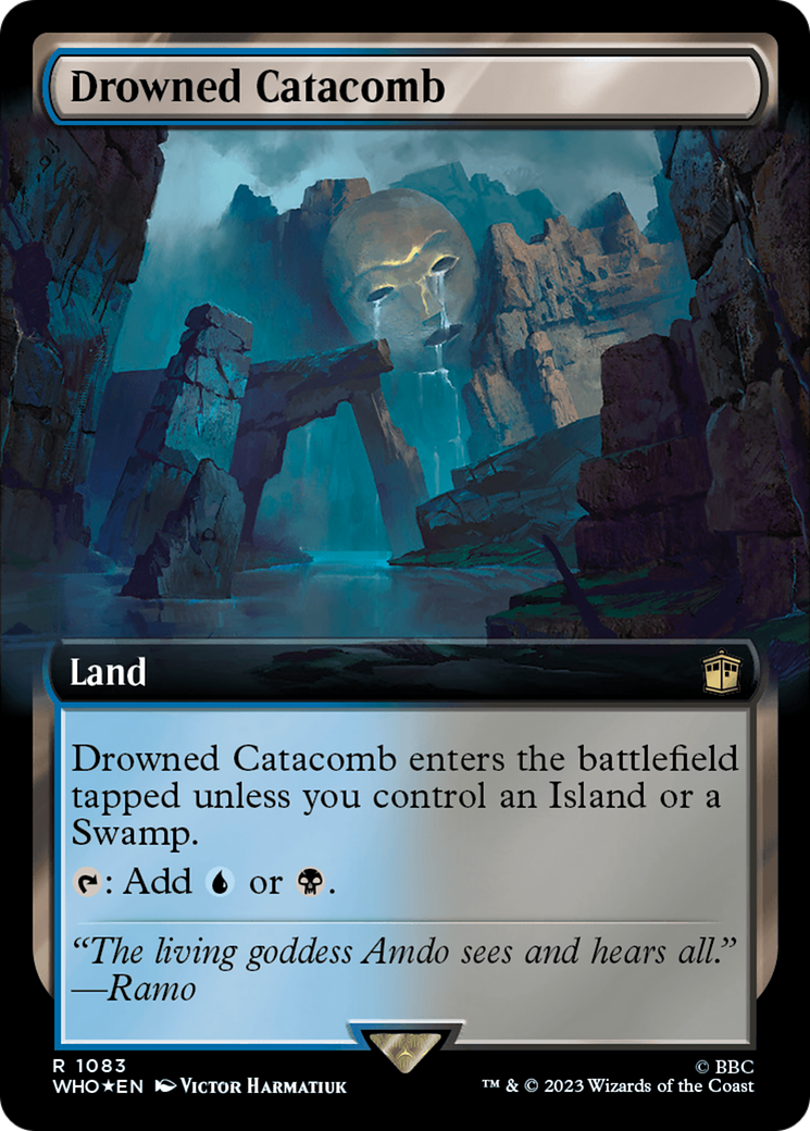 Drowned Catacomb (Extended Art) (Surge Foil) [Doctor Who] | Enigma On Main