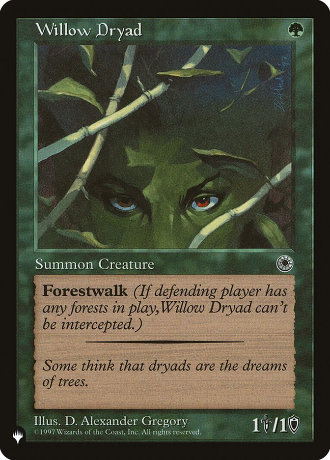 Willow Dryad [The List] | Enigma On Main