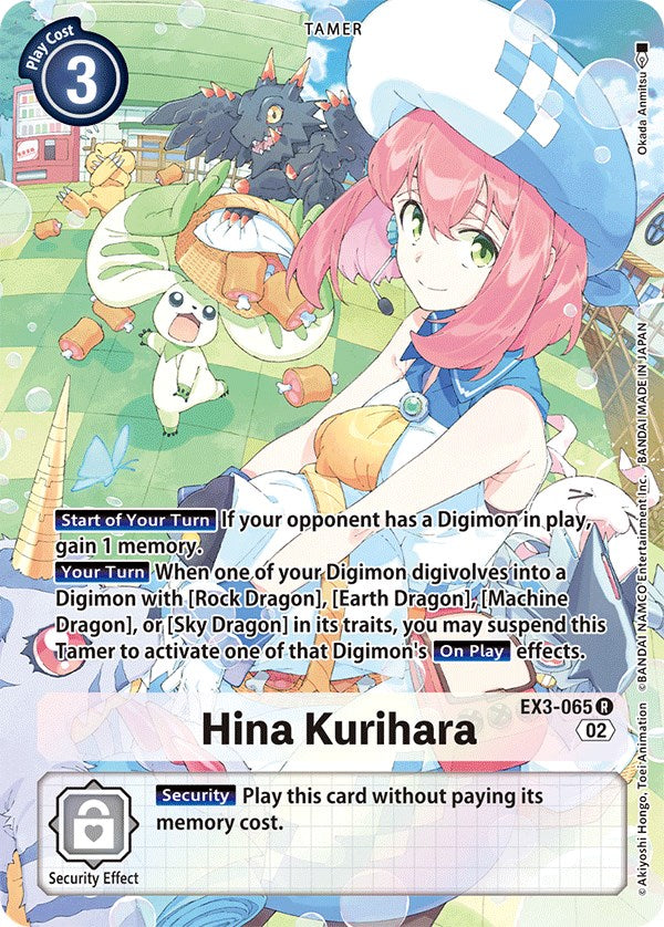 Hina Kurihara [EX3-065] (Alternate Art) [Draconic Roar] | Enigma On Main