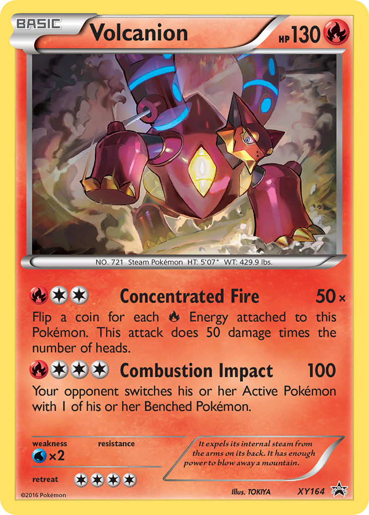 Volcanion (XY164) [XY: Black Star Promos] | Enigma On Main