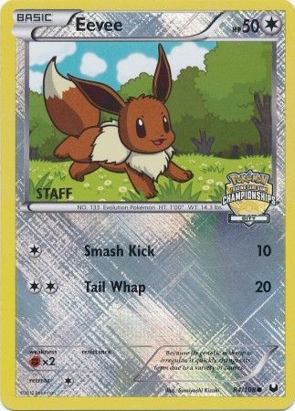 Eevee (84/108) (City Championship Staff) [League & Championship Cards] | Enigma On Main