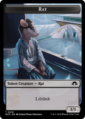 Eldrazi Spawn // Rat Double-Sided Token [Modern Horizons 3 Tokens] | Enigma On Main