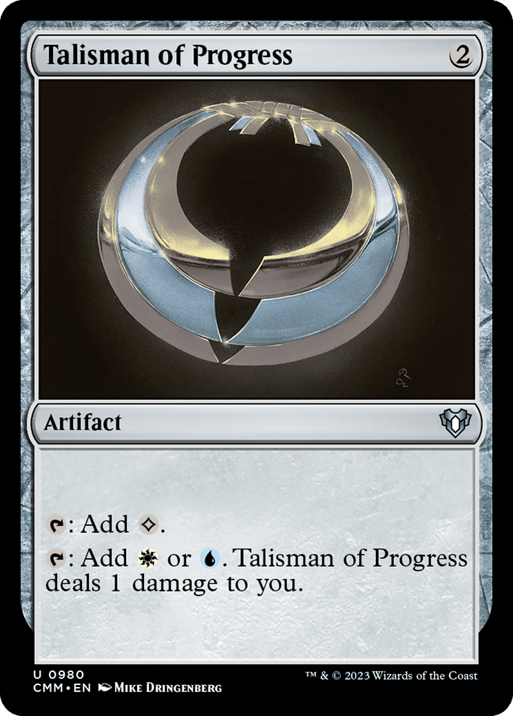 Talisman of Progress [Commander Masters] | Enigma On Main