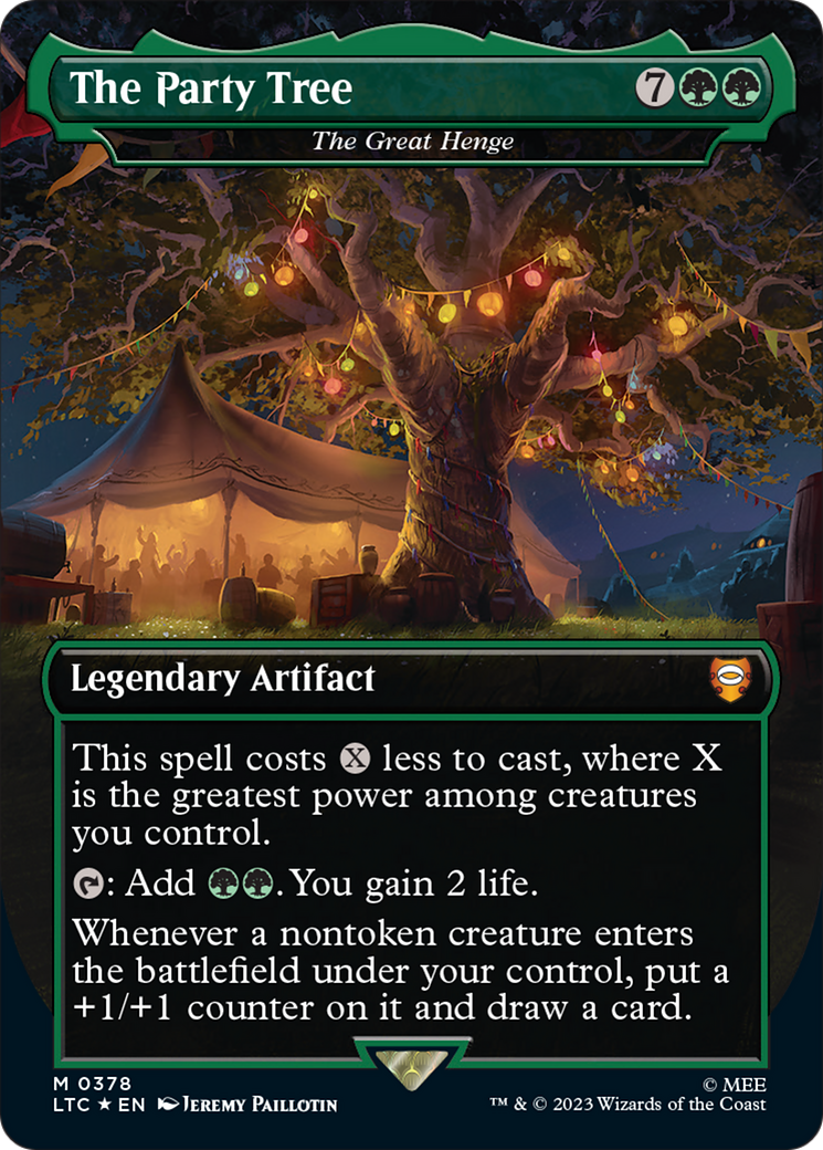 The Party Tree - The Great Henge (Surge Foil Realms and Relics) [The Lord of the Rings: Tales of Middle-Earth Commander] | Enigma On Main