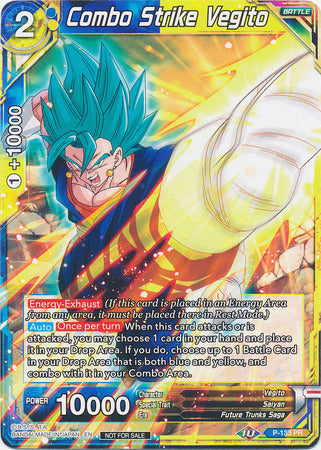 Combo Strike Vegito (Shop Tournament: Assault of Saiyans) (P-133) [Promotion Cards] | Enigma On Main