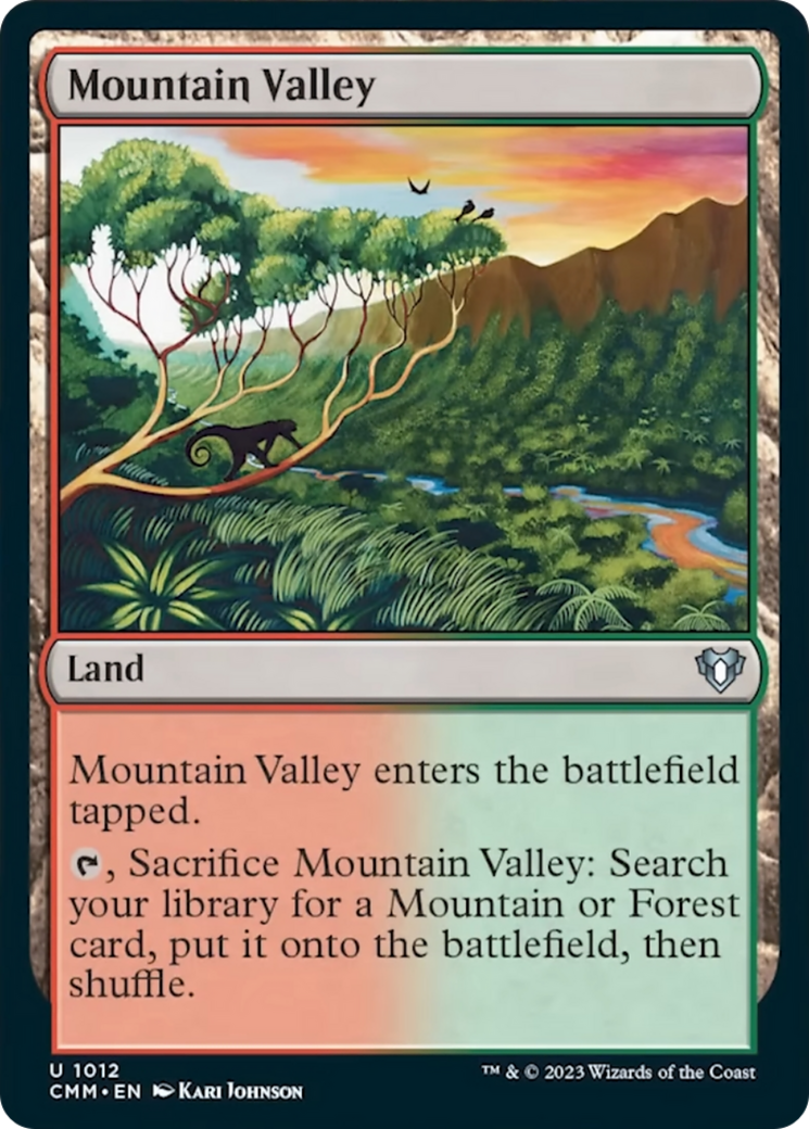 Mountain Valley [Commander Masters] | Enigma On Main