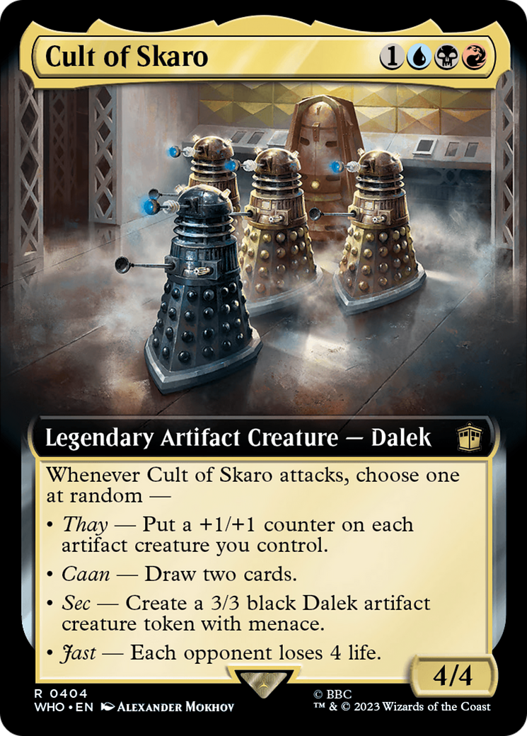 Cult of Skaro (Extended Art) [Doctor Who] | Enigma On Main