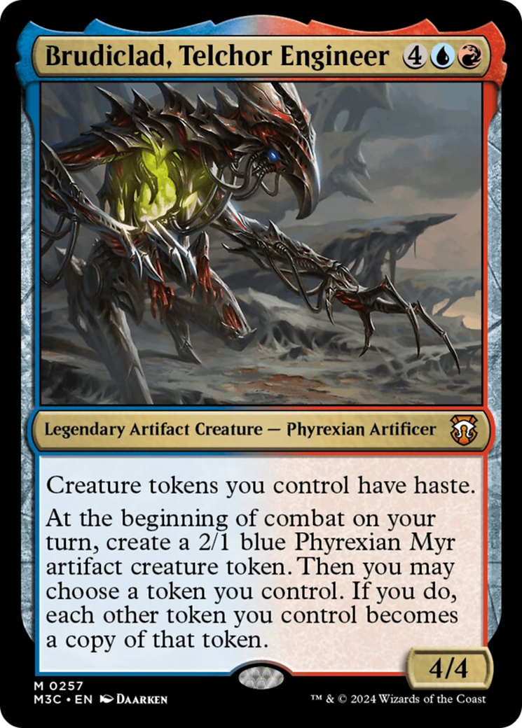 Brudiclad, Telchor Engineer (Ripple Foil) [Modern Horizons 3 Commander] | Enigma On Main