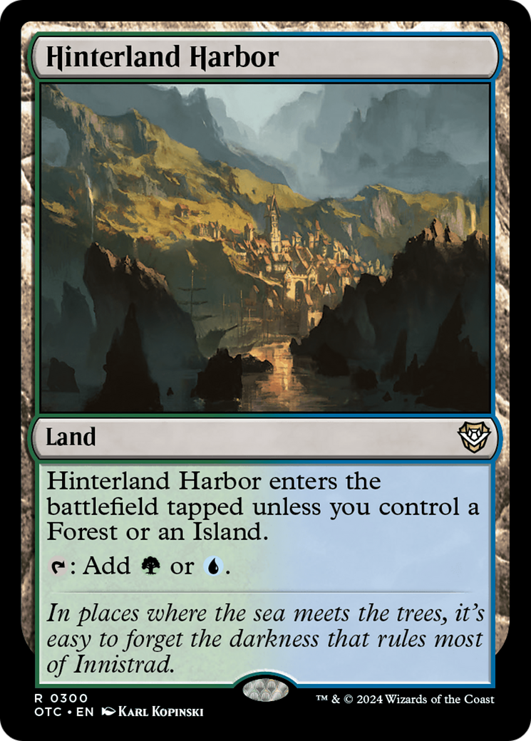 Hinterland Harbor [Outlaws of Thunder Junction Commander] | Enigma On Main