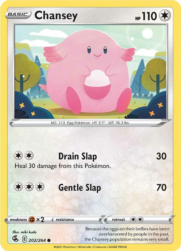 Chansey (202/264) [Sword & Shield: Fusion Strike] | Enigma On Main