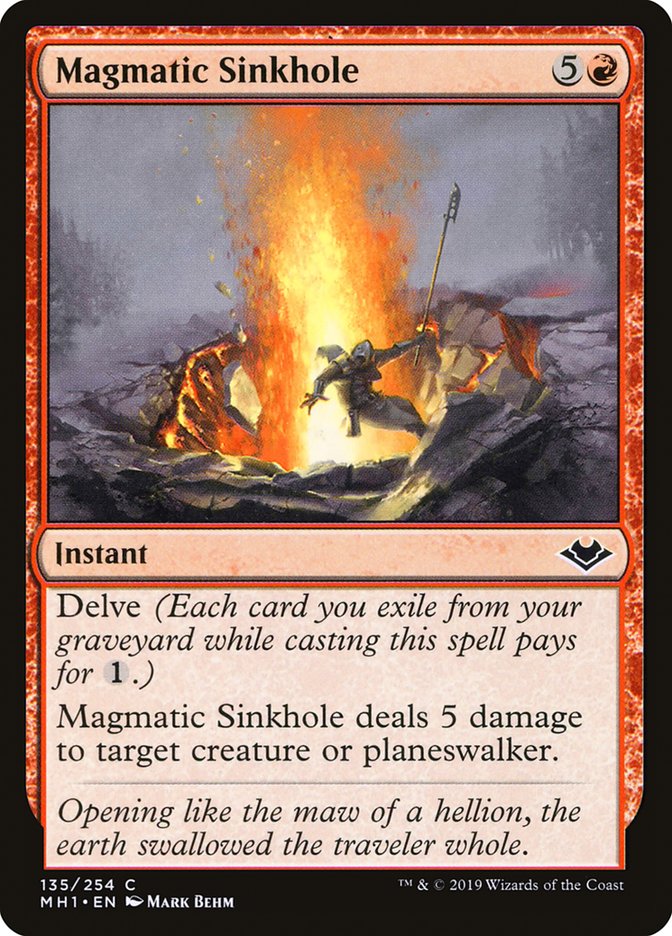 Magmatic Sinkhole [Modern Horizons] | Enigma On Main