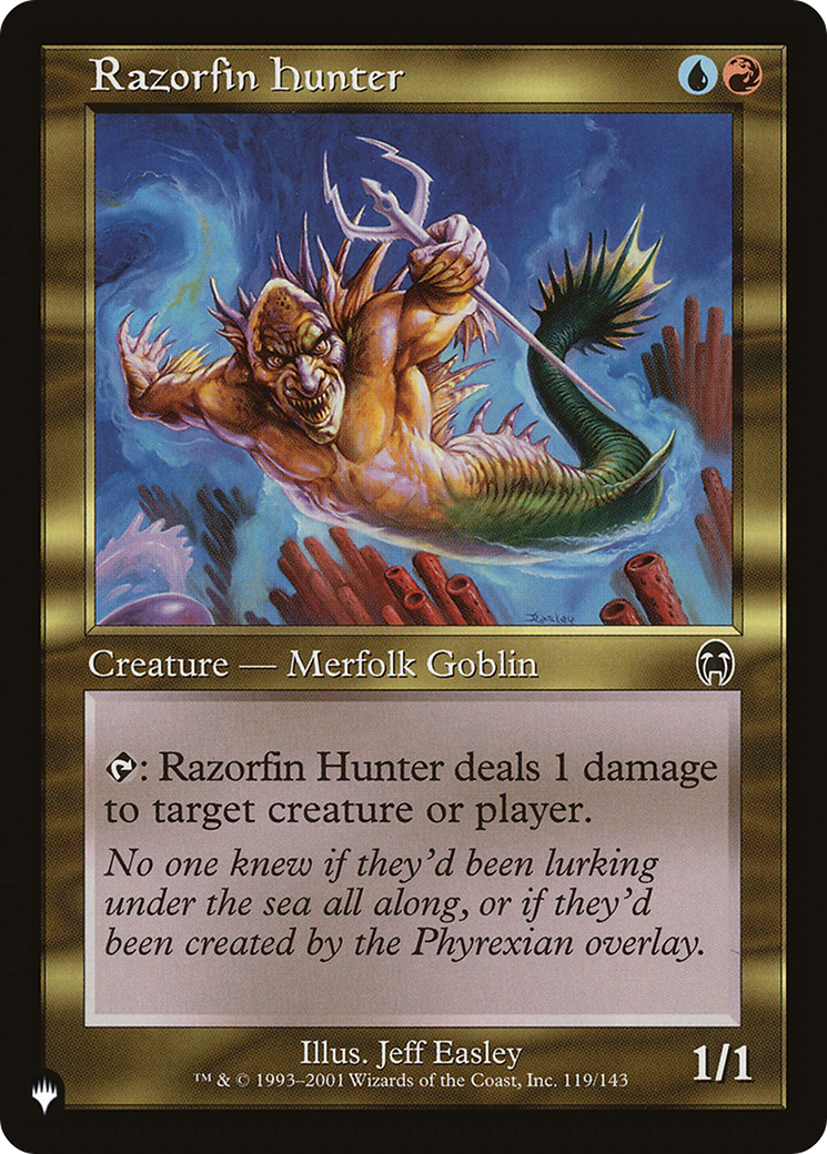 Razorfin Hunter [The List] | Enigma On Main