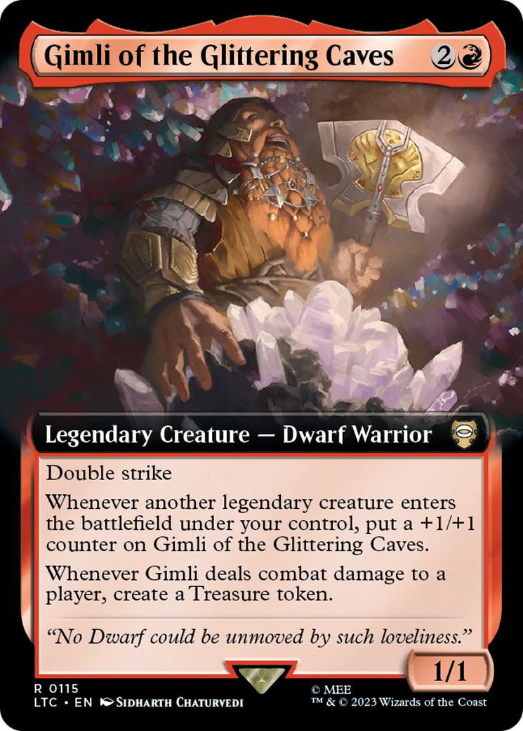 Gimli of the Glittering Caves (Extended Art) [The Lord of the Rings: Tales of Middle-Earth Commander] | Enigma On Main