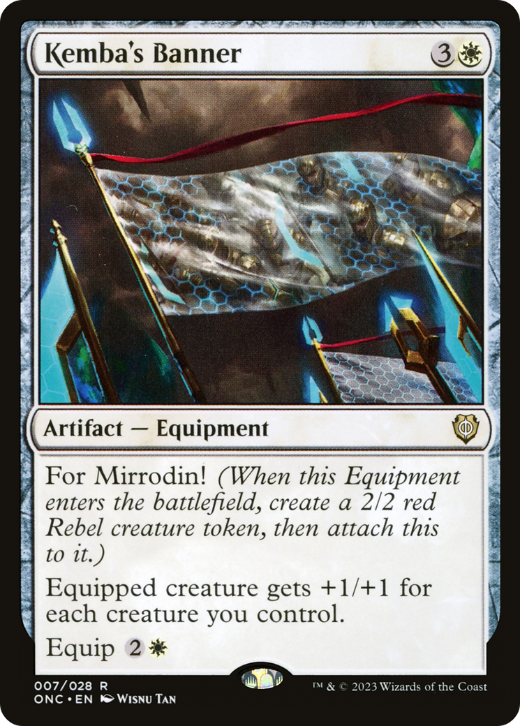 Kemba's Banner [Phyrexia: All Will Be One Commander] | Enigma On Main