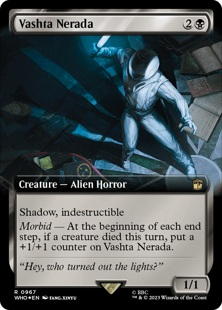 Vashta Nerada (Extended Art) (Surge Foil) [Doctor Who] | Enigma On Main