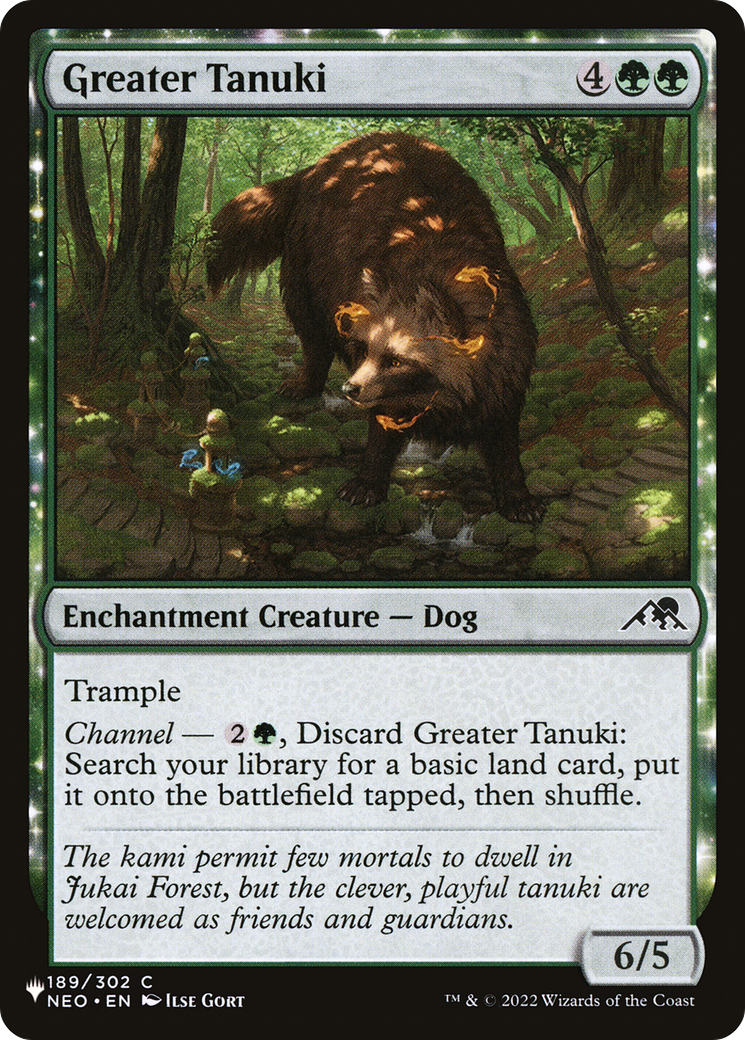 Greater Tanuki [The List] | Enigma On Main