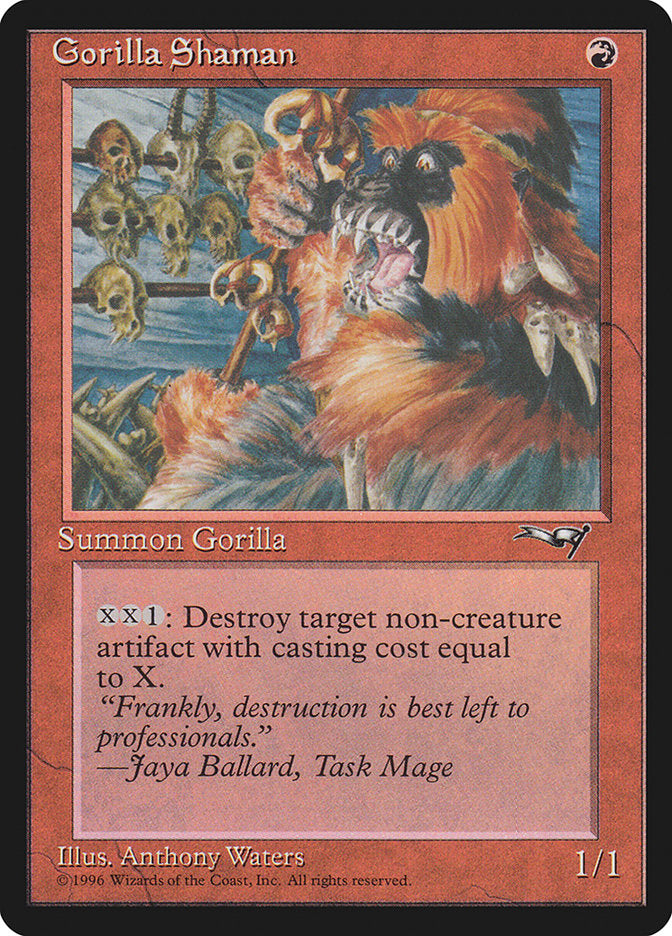 Gorilla Shaman (Skulls in Background) [Alliances] | Enigma On Main