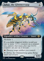 Zabaz, the Glimmerwasp (Extended Art) [Modern Horizons 2] | Enigma On Main