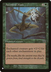 Ancestral Mask (MMQ) [The List Reprints] | Enigma On Main