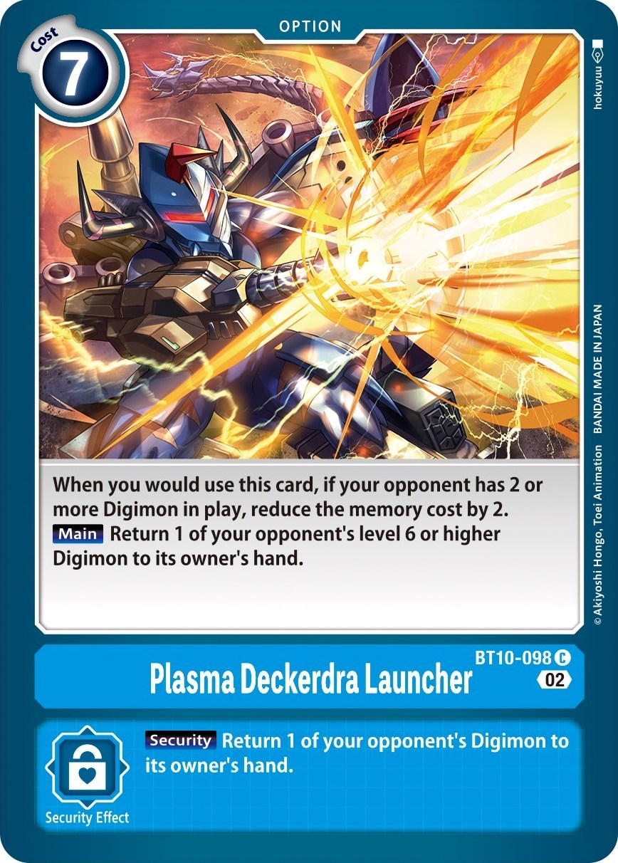 Plasma Deckerdra Launcher [BT10-098] [Xros Encounter] | Enigma On Main