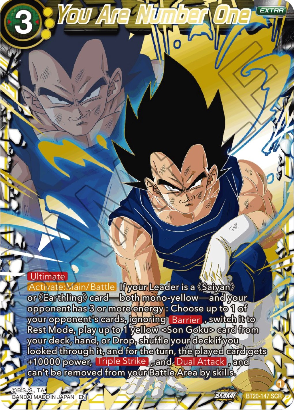 You Are Number One (BT20-147) [Power Absorbed] | Enigma On Main