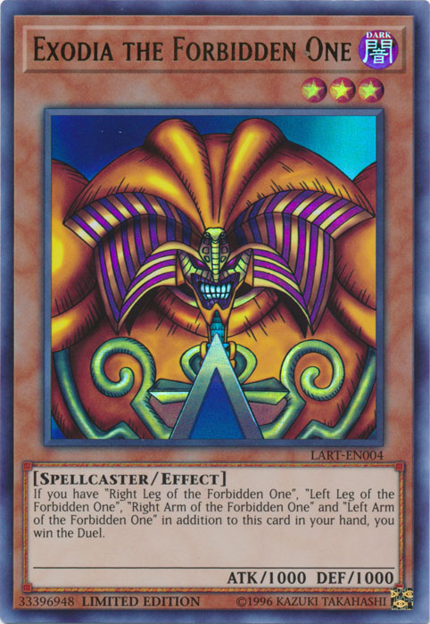 Exodia the Forbidden One [LART-EN004] Ultra Rare | Enigma On Main