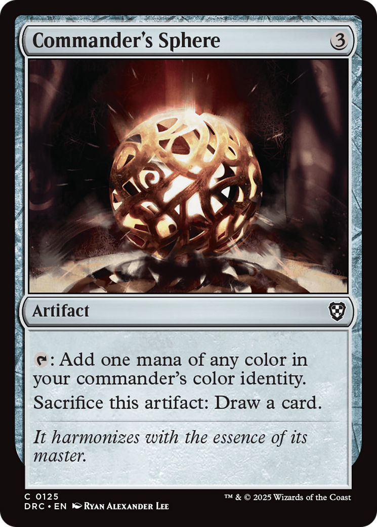 Commander's Sphere [Aetherdrift Commander] | Enigma On Main