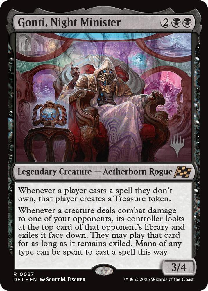 Gonti, Night Minister (Promo Pack) [Aetherdrift Promos] | Enigma On Main