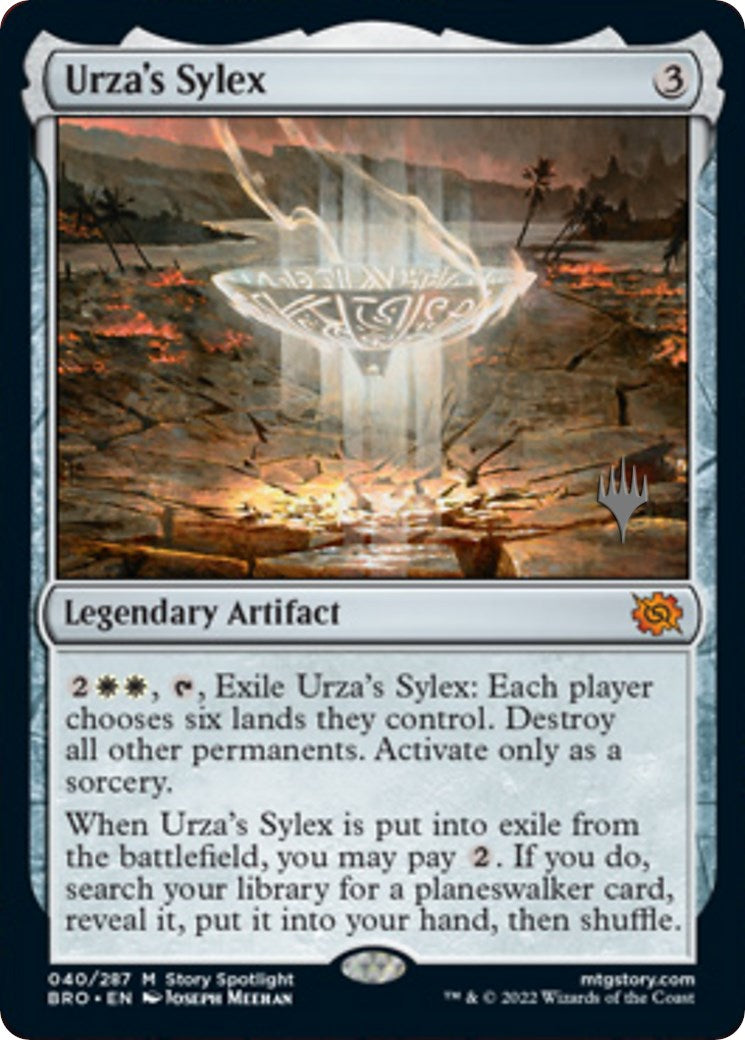 Urza's Sylex (Promo Pack) [The Brothers' War Promos] | Enigma On Main