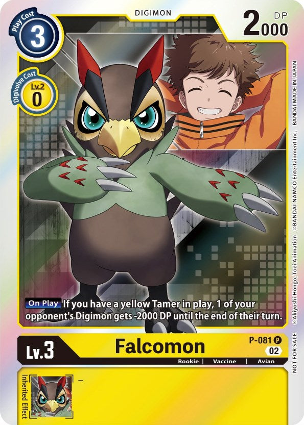 Falcomon [P-081] (Digimon Survive Anime Expo 2022) [Promotional Cards] | Enigma On Main