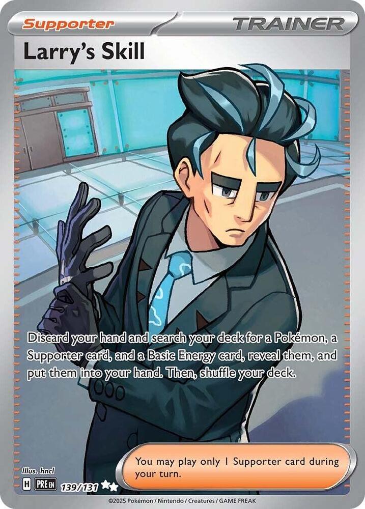 Larry's Skill (139/131) [Scarlet & Violet: Prismatic Evolutions] | Enigma On Main
