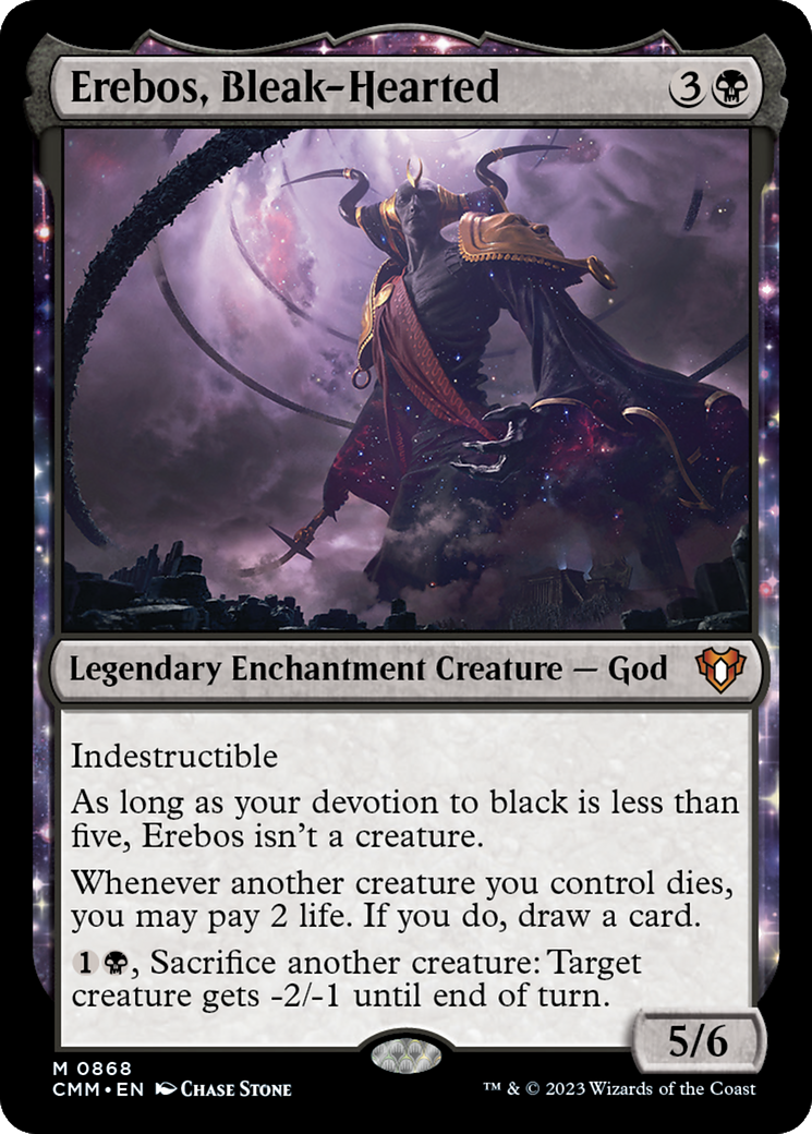 Erebos, Bleak-Hearted [Commander Masters] | Enigma On Main