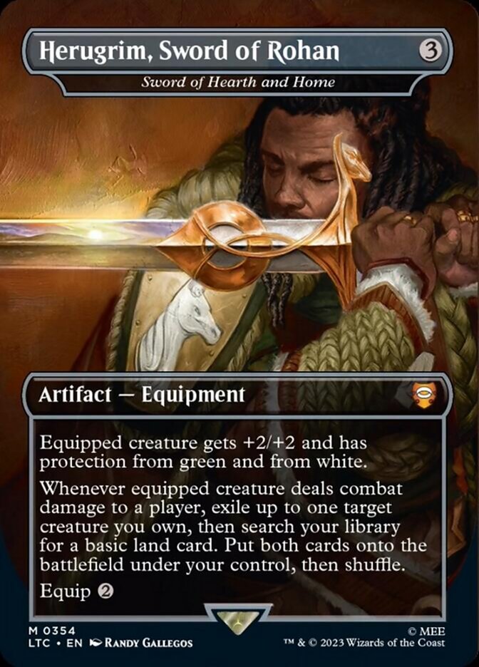 Herugrim, Sword of Rohan - Sword of Hearth and Home [The Lord of the Rings: Tales of Middle-Earth Commander] | Enigma On Main