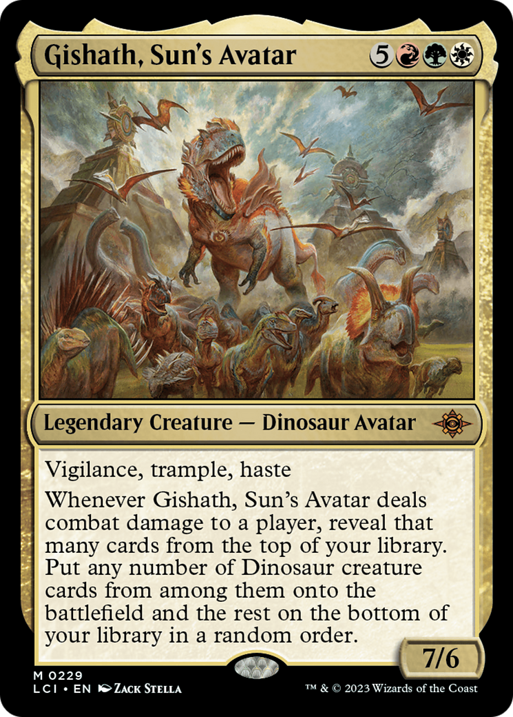 Gishath, Sun's Avatar [The Lost Caverns of Ixalan] | Enigma On Main