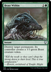 Beast Within [Phyrexia: All Will Be One Commander] | Enigma On Main