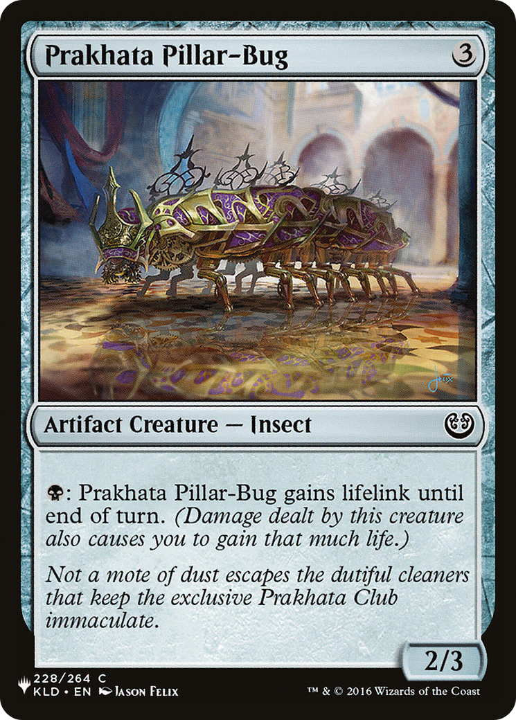 Prakhata Pillar-Bug [The List Reprints] | Enigma On Main