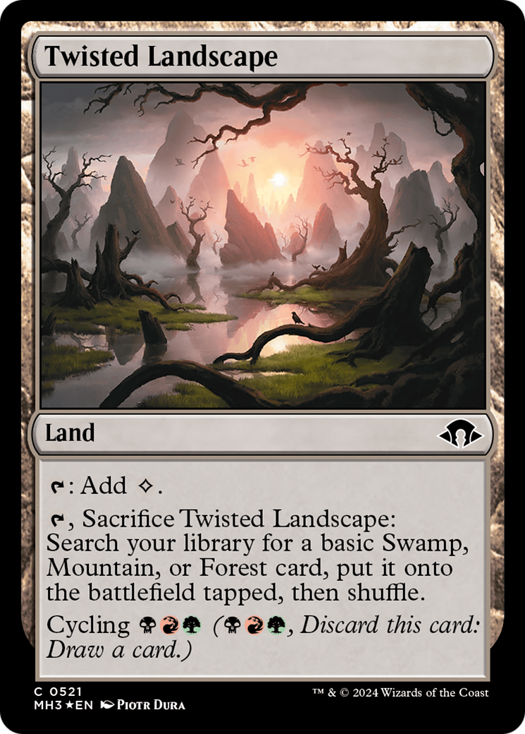 Twisted Landscape (Ripple Foil) [Modern Horizons 3] | Enigma On Main