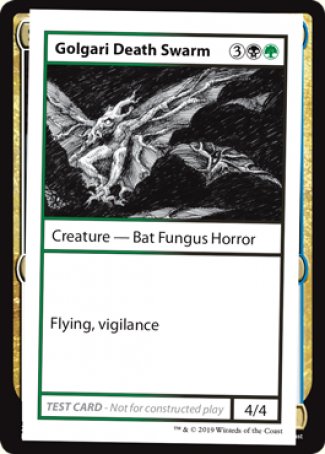 Golgari Death Swarm (2021 Edition) [Mystery Booster Playtest Cards] | Enigma On Main