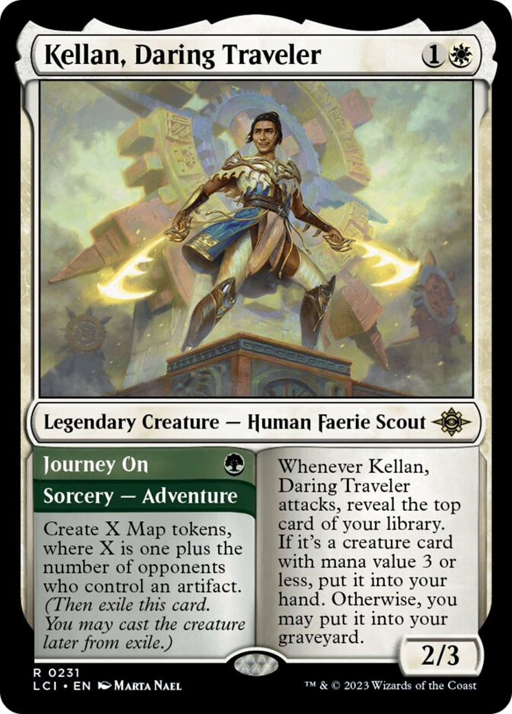 Kellan, Daring Traveler [The Lost Caverns of Ixalan] | Enigma On Main