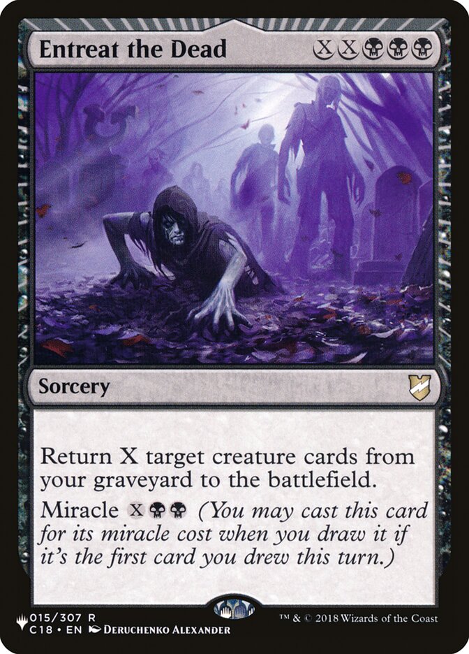 Entreat the Dead [The List] | Enigma On Main